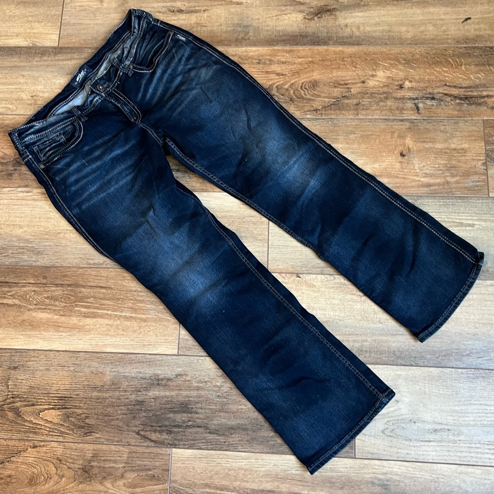 Silver jeans Suki slim boot size 14